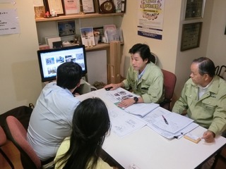 奈良市のSさん大阪の正南建設と面談