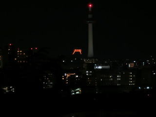 京都の五山の送り火の鳥居形